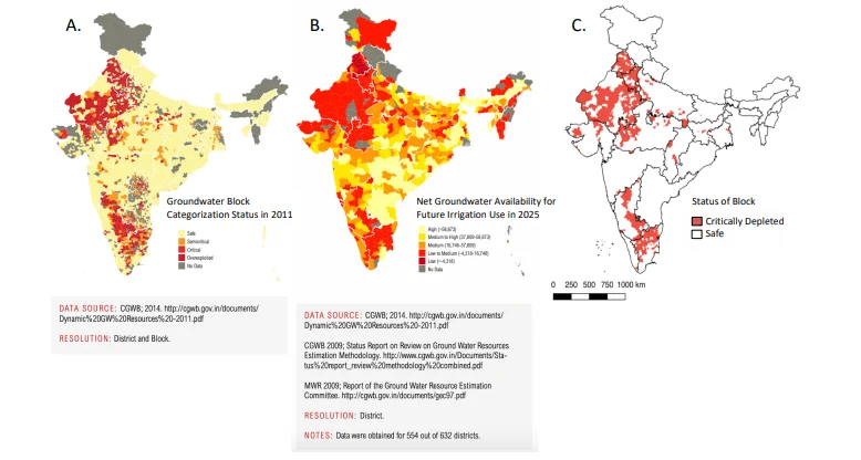 Groundwater depletion in India ‘threatens food security’